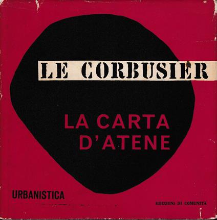 La Carta d'Atene con un discorso preliminare di Jean Giraudoux - copertina