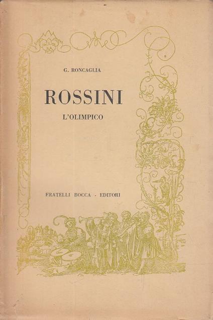 Rossini l'olimpico - copertina