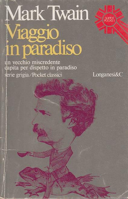 Viaggio in paradiso - Mark Twain - copertina