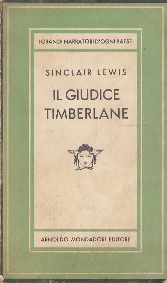 Il Giudice Timberlane - Sinclair Lewis - copertina