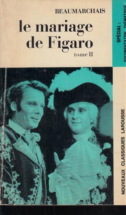 Le Mariage de Figaro: Tome 2 - P. Augustin de Beaumarchais - copertina