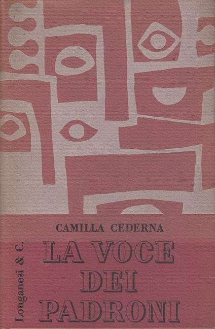 La voce dei padroni - Camilla Cederna - copertina