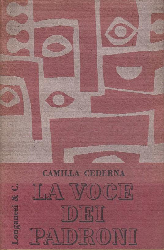 La voce dei padroni - Camilla Cederna - copertina