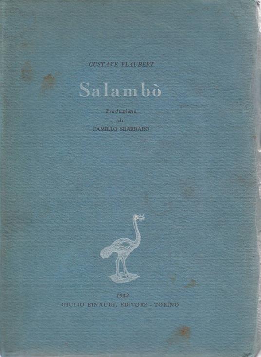 Salambò - Gustave Flaubert - copertina