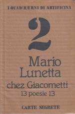 Chez Giacometti 13 poesie
