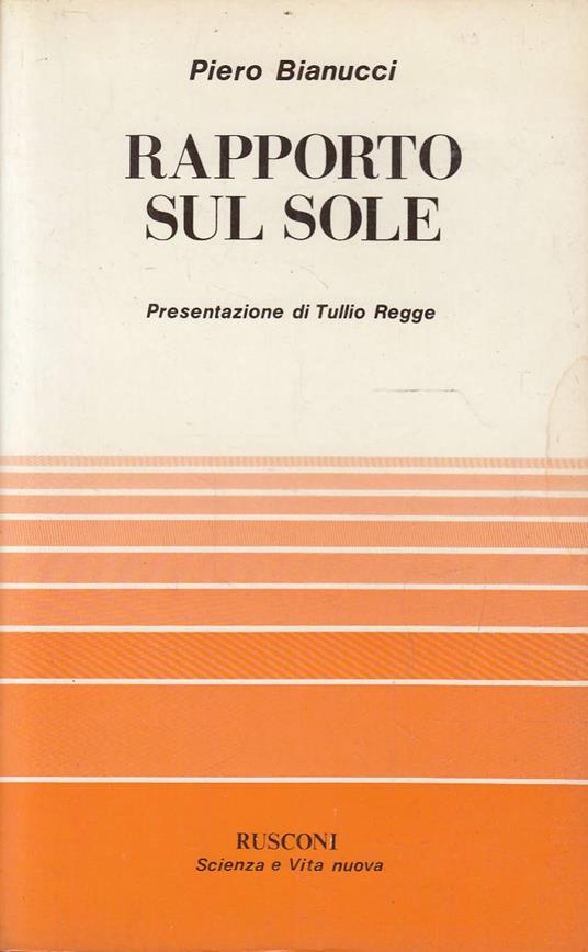 Rapporto sul sole - copertina