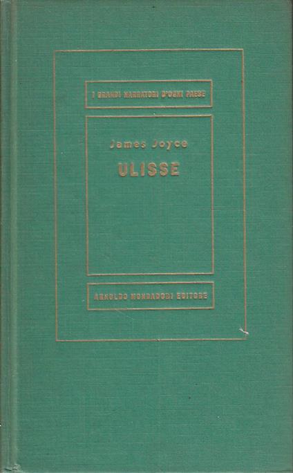 Ulisse - James Joyce - copertina