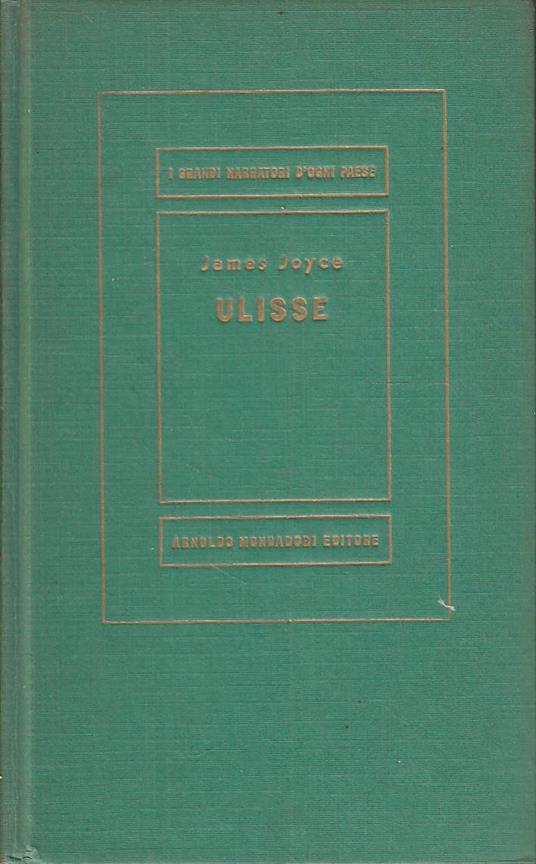 Ulisse - James Joyce - copertina
