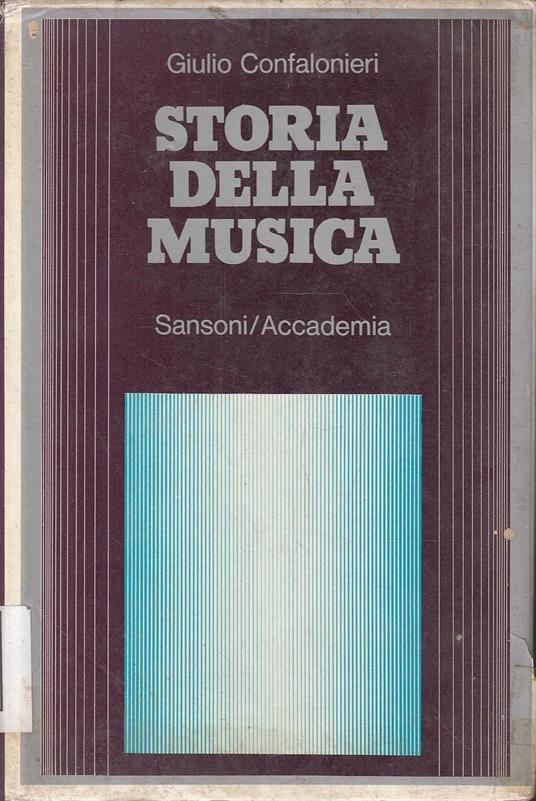 Storia della musica - copertina