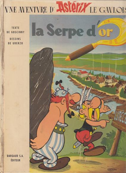 La serpe d&rsquo;or - copertina