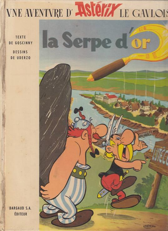 La serpe d&rsquo;or - copertina