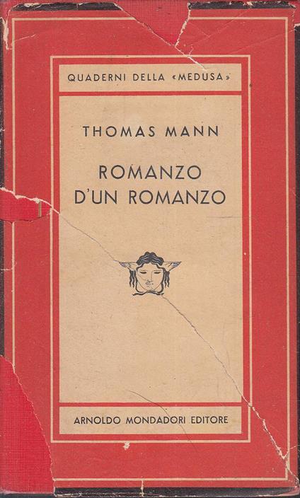 Romanzo d'un romanzo - Thomas Mann - copertina
