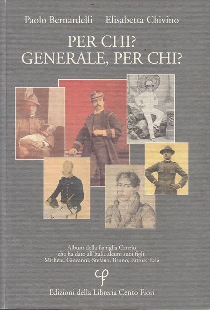 Per chi? Generale, per chi? - copertina