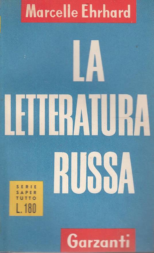 La Letteratura Russa - copertina