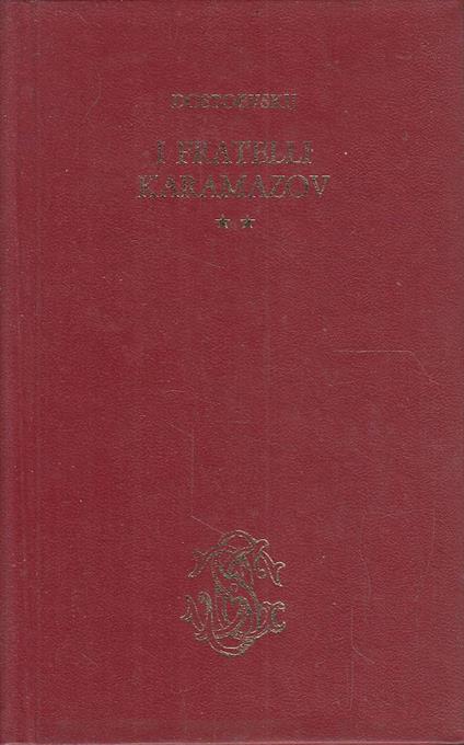I fratelli Karamazov - Fëdor Dostoevskij - copertina