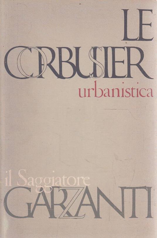 Urbanistica - Le Corbusier - copertina