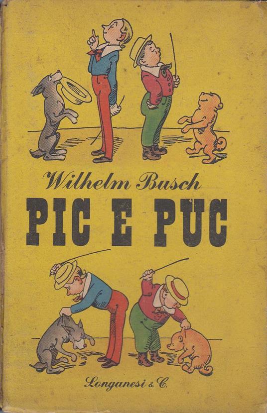 Pic e Puc - Wilhelm Busch - copertina