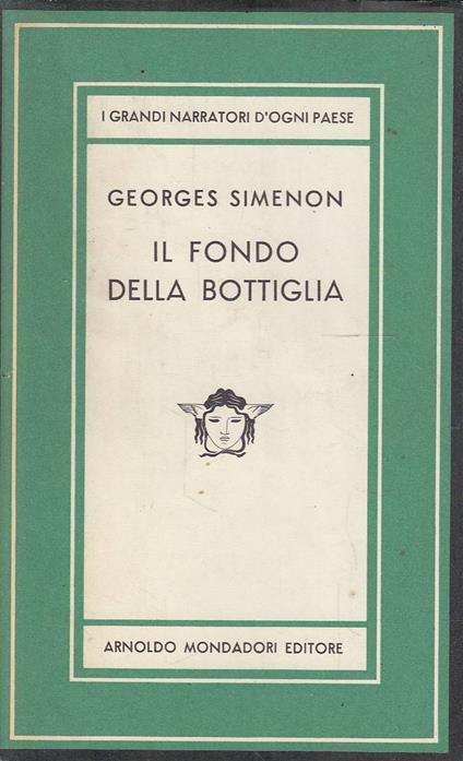 Il fondo della bottiglia - Georges Simenon - copertina