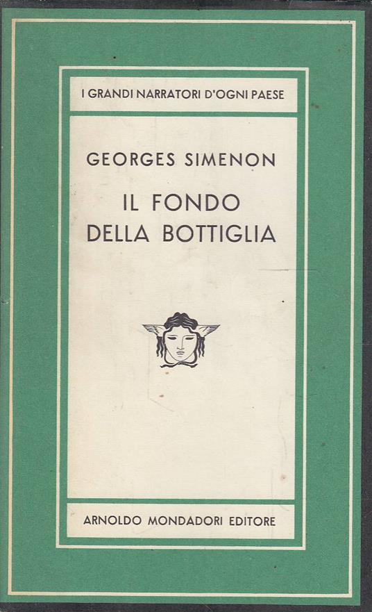 Il fondo della bottiglia - Georges Simenon - copertina