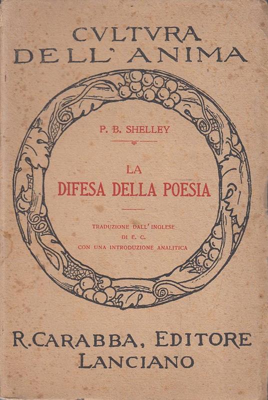 La difesa della poesia - copertina