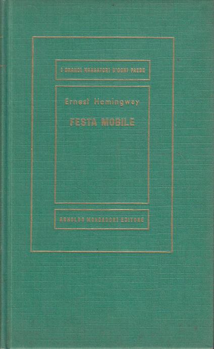 Festa mobile - Ernest Hemingway - copertina