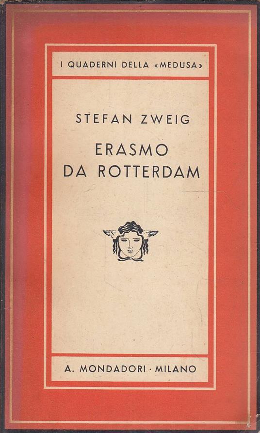 Erasmo da Rotterdam - Stefan Zweig - copertina