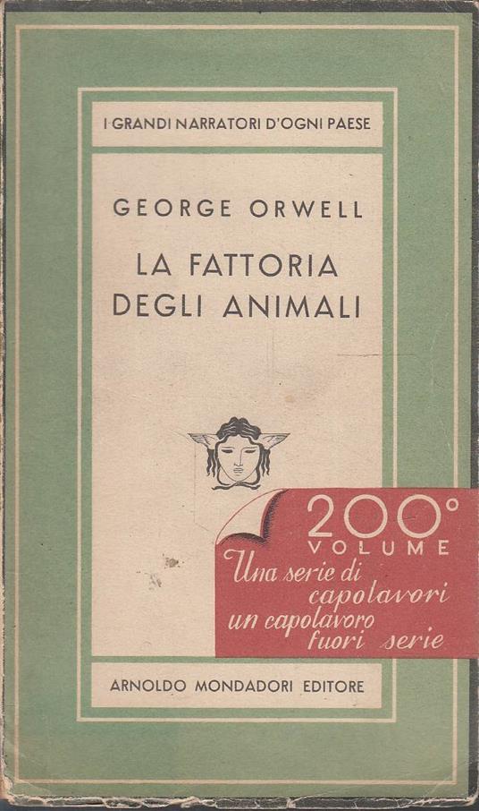 La fattoria degli animali - George Orwell - copertina