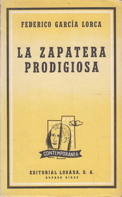 La zapatera prodigiosa - Federico García Lorca - copertina