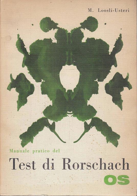 Manuale pratico del test di Rorschach - copertina