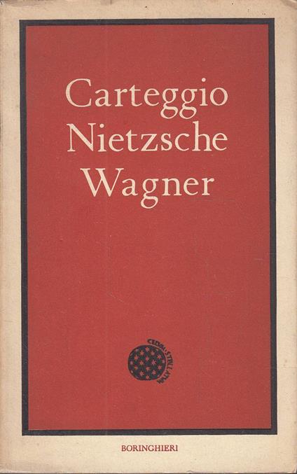 Carteggio Nietzsche Wagner - copertina