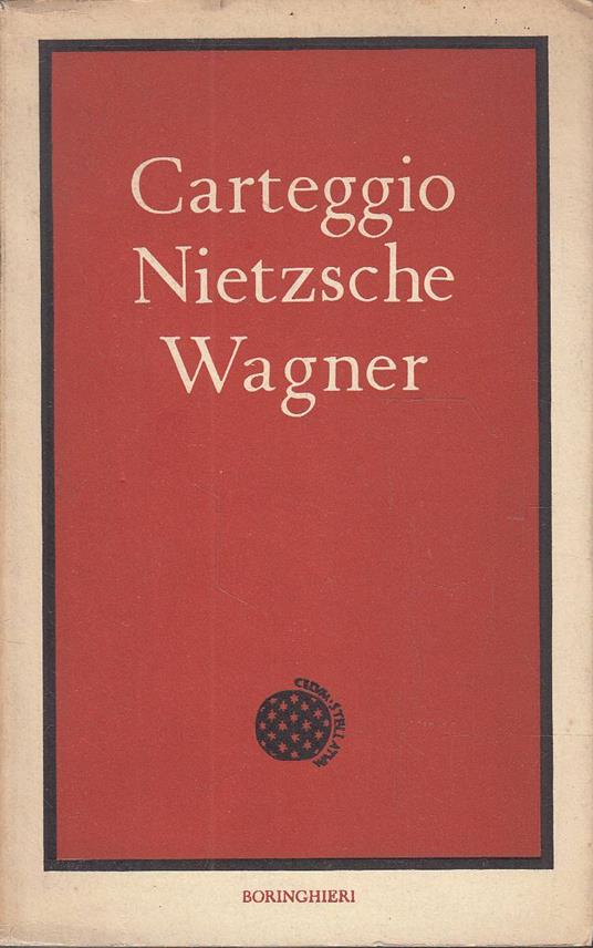 Carteggio Nietzsche Wagner - copertina