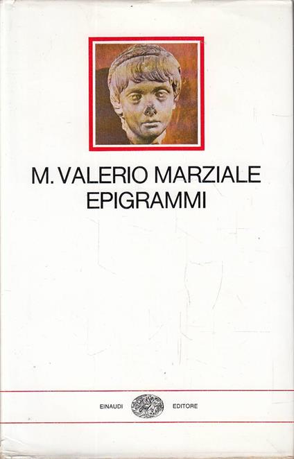 Epigrammi - M. Valerio Marziale - copertina