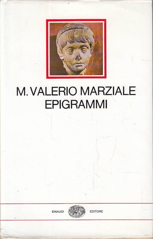 Epigrammi - M. Valerio Marziale - copertina