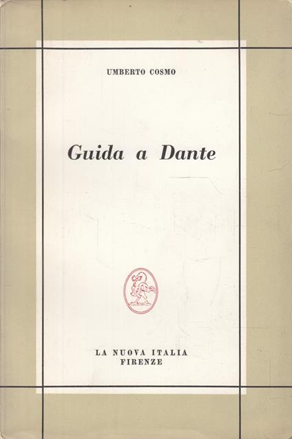 Guida a Dante - Umberto Cosmo - copertina