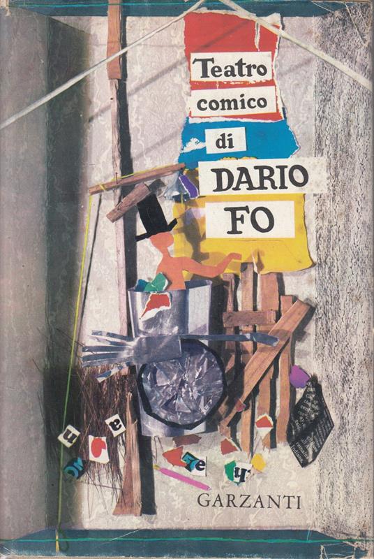 Teatro comico - Dario Fo - copertina