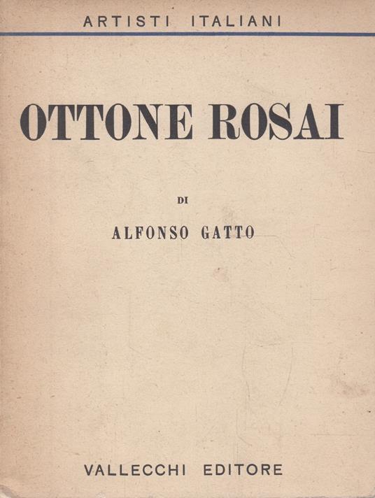 Ottone Rosai - Alfonso Gatto - copertina
