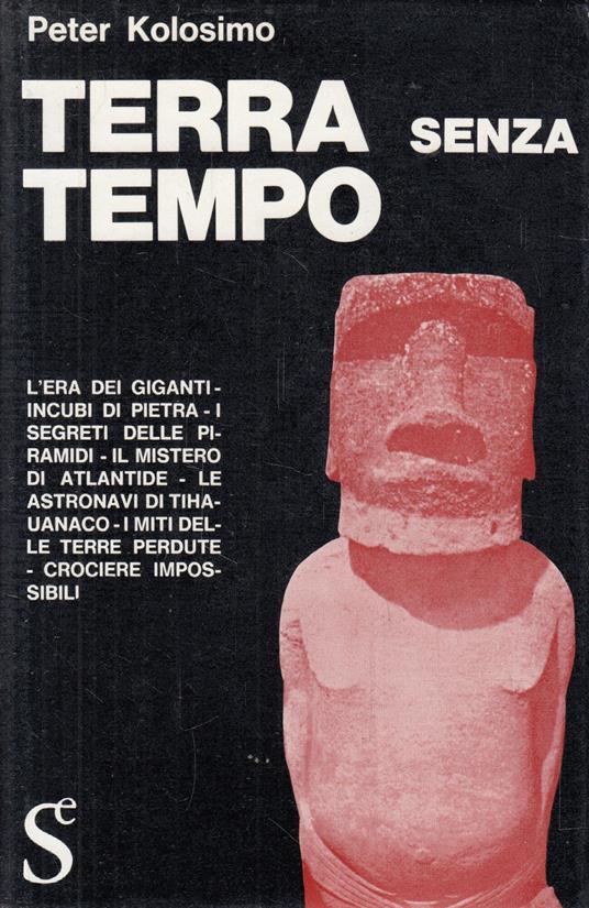 Terra senza tempo - Peter Kolosimo - copertina