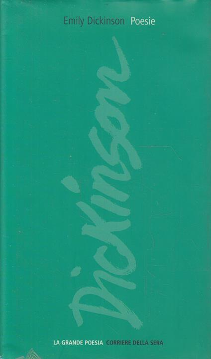 Poesie - Emily Dickinson - copertina