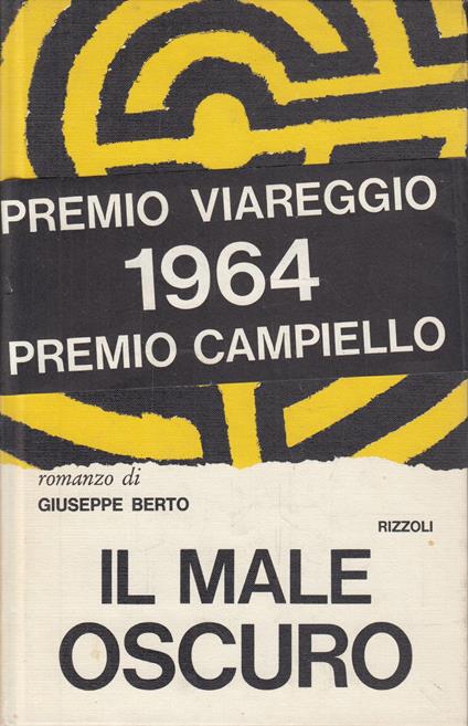 Il male oscuro - Giuseppe Berto - copertina