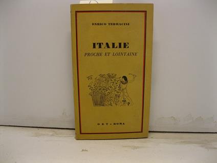 Italie proche et lointaine - Enrico Terracini - copertina