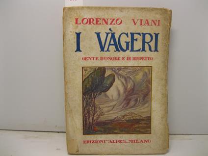 I Va'geri - Lorenzo Viani - copertina