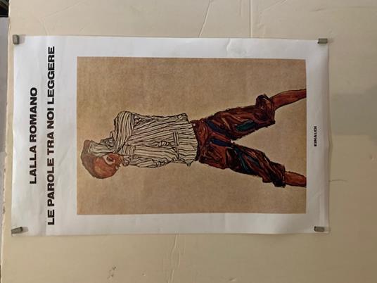 Lalla Romano. Le parole tra noi leggere. (Manifesto originale Einaudi) - copertina