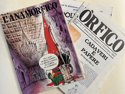 L' Anamorfico. Mensile di forme improbabili. Anno primo, numero 2 - dicembre 1983 - copertina