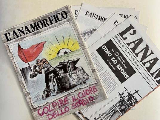 L' Anamorfico. Mensile di forme improbabili. Anno secondo, numero 2 - febbraio 1984 - copertina
