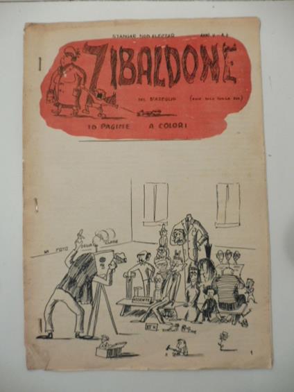 Zibaldone del D'Azeglio, anno V, n. 4 - copertina