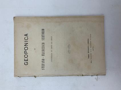 Geoponica - copertina