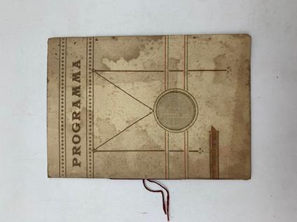 Plotone allievi ufficiali 32 Divisione Magre'. Serata di beneficenza al Teatro Circolo cattolico, Magre' - copertina