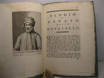 Elogio di Donatello - copertina