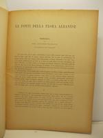 Le fonti della flora albanese. Memoria letta nella sessione del 17 maggio 1925