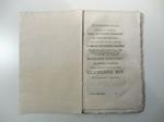 Dissertazione sopra il titolo delle istituzioni canoniche De clericis non residentibus recitate dall'abate Giovanni Cristofano Amaduzzi la sera de' 19 di Dicembre l'anno 1768 in Roma..